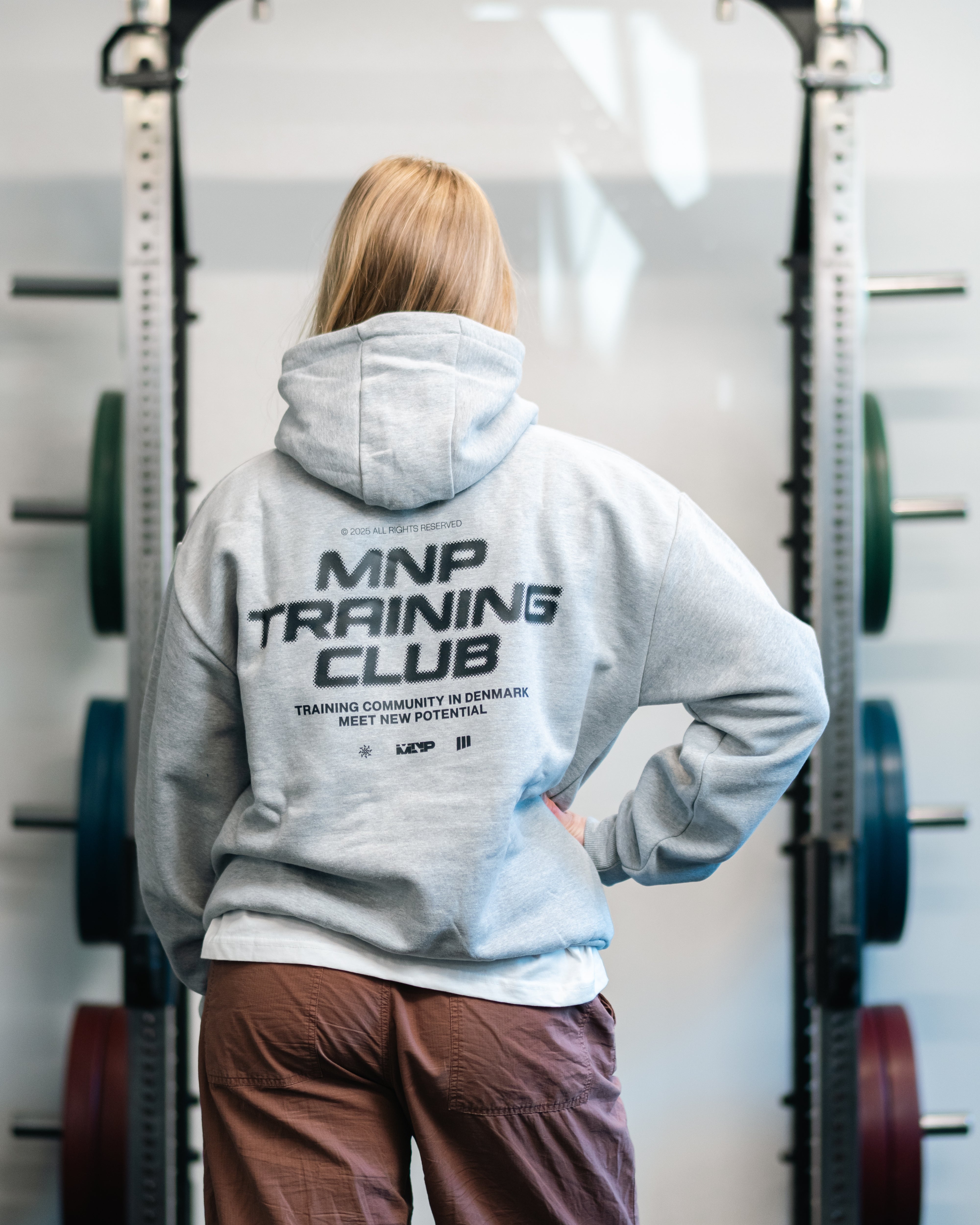 MNPTC Hoodie Grå/Grå