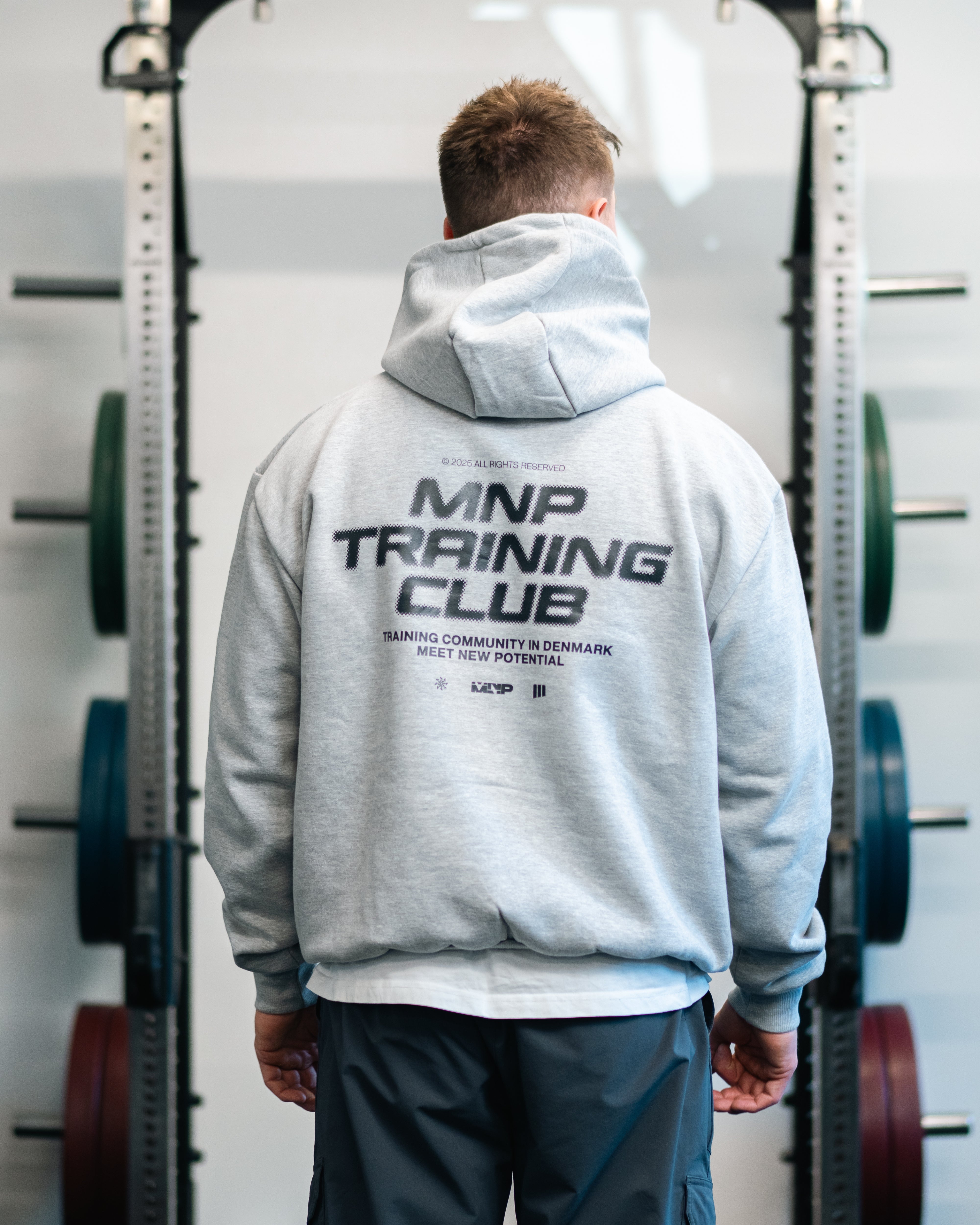 MNPTC Hoodie Grå/Grå
