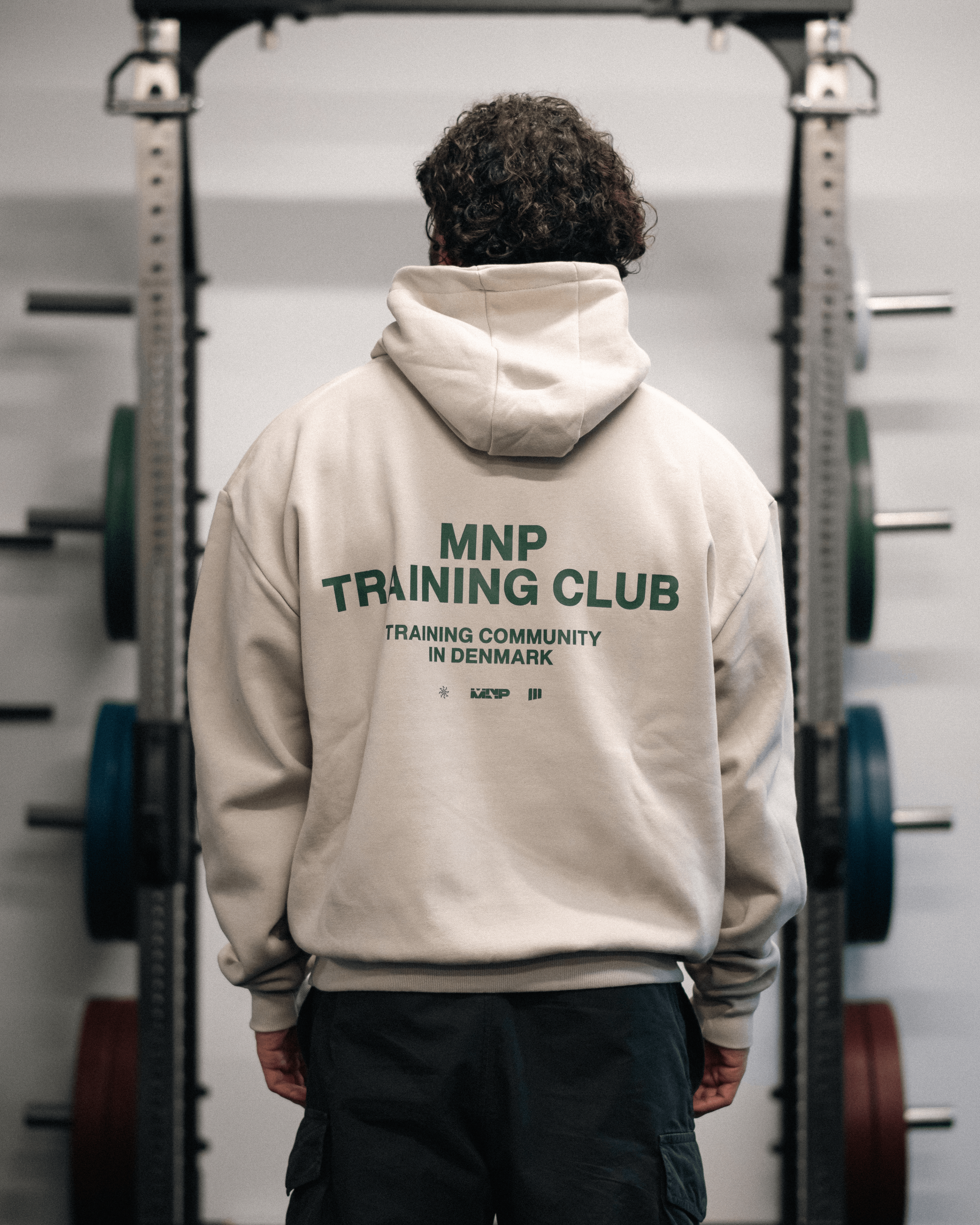 TC Sand/Grøn Hoodie