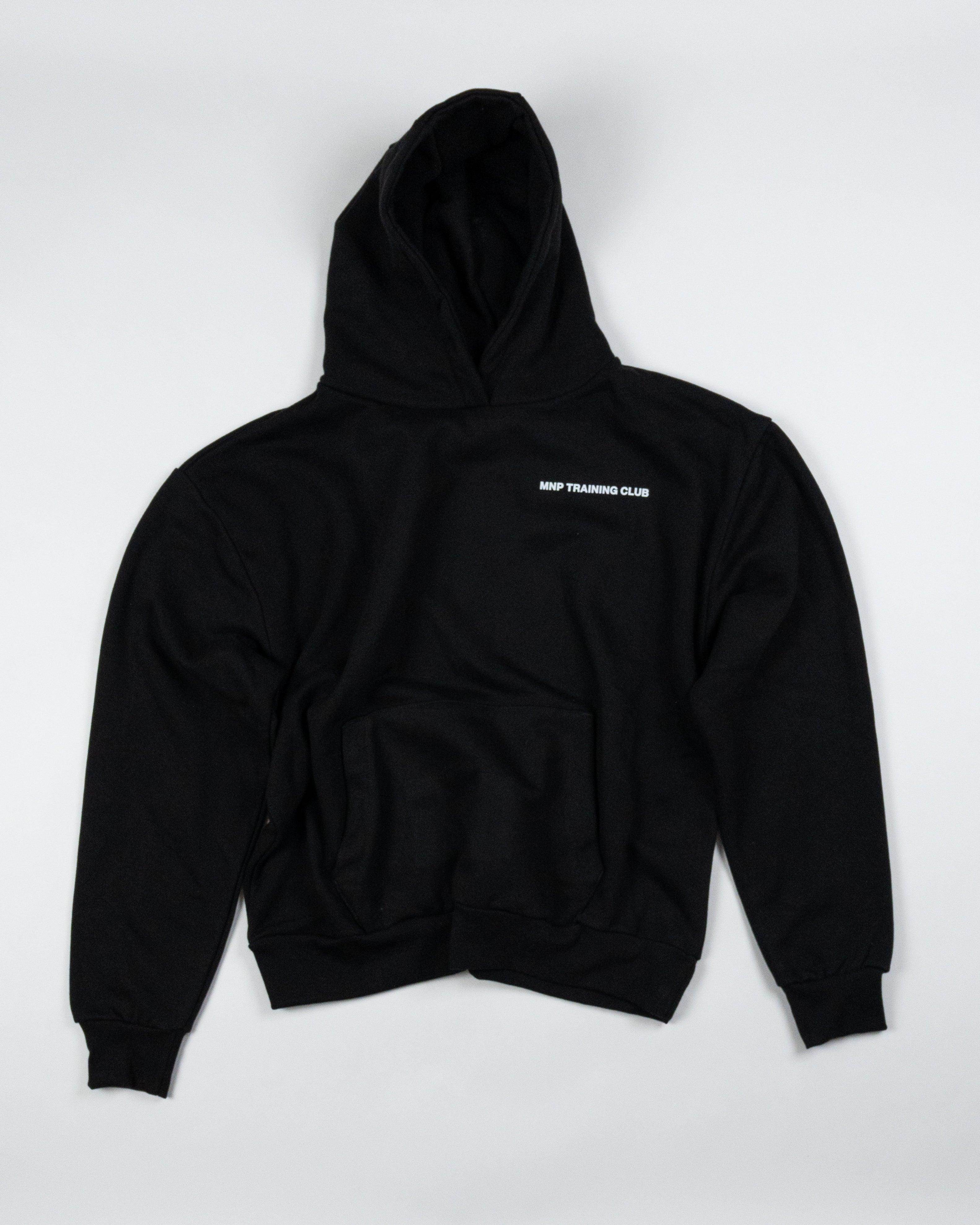 TC Sort/Hvid Hoodie