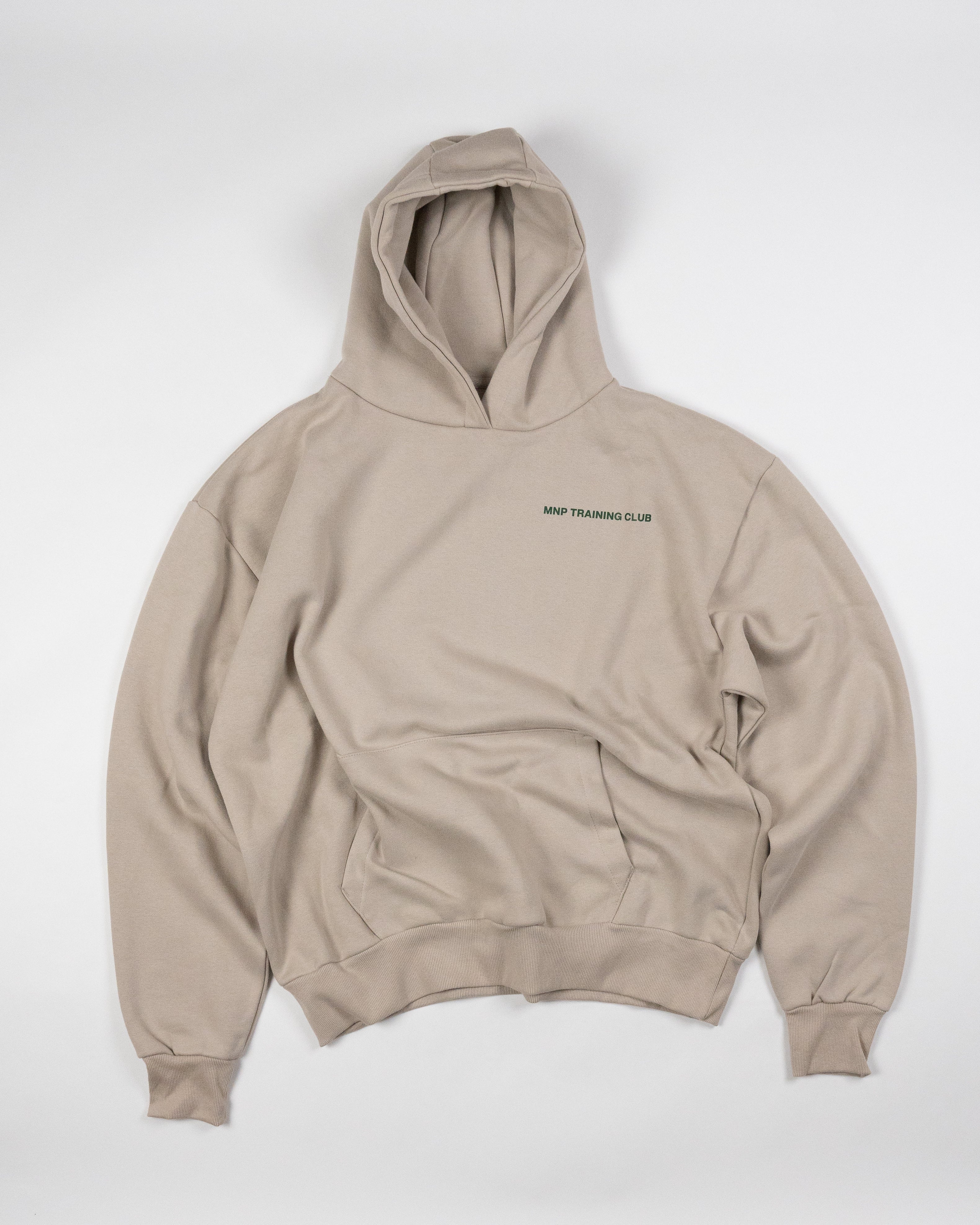 TC Sand/Grøn Hoodie