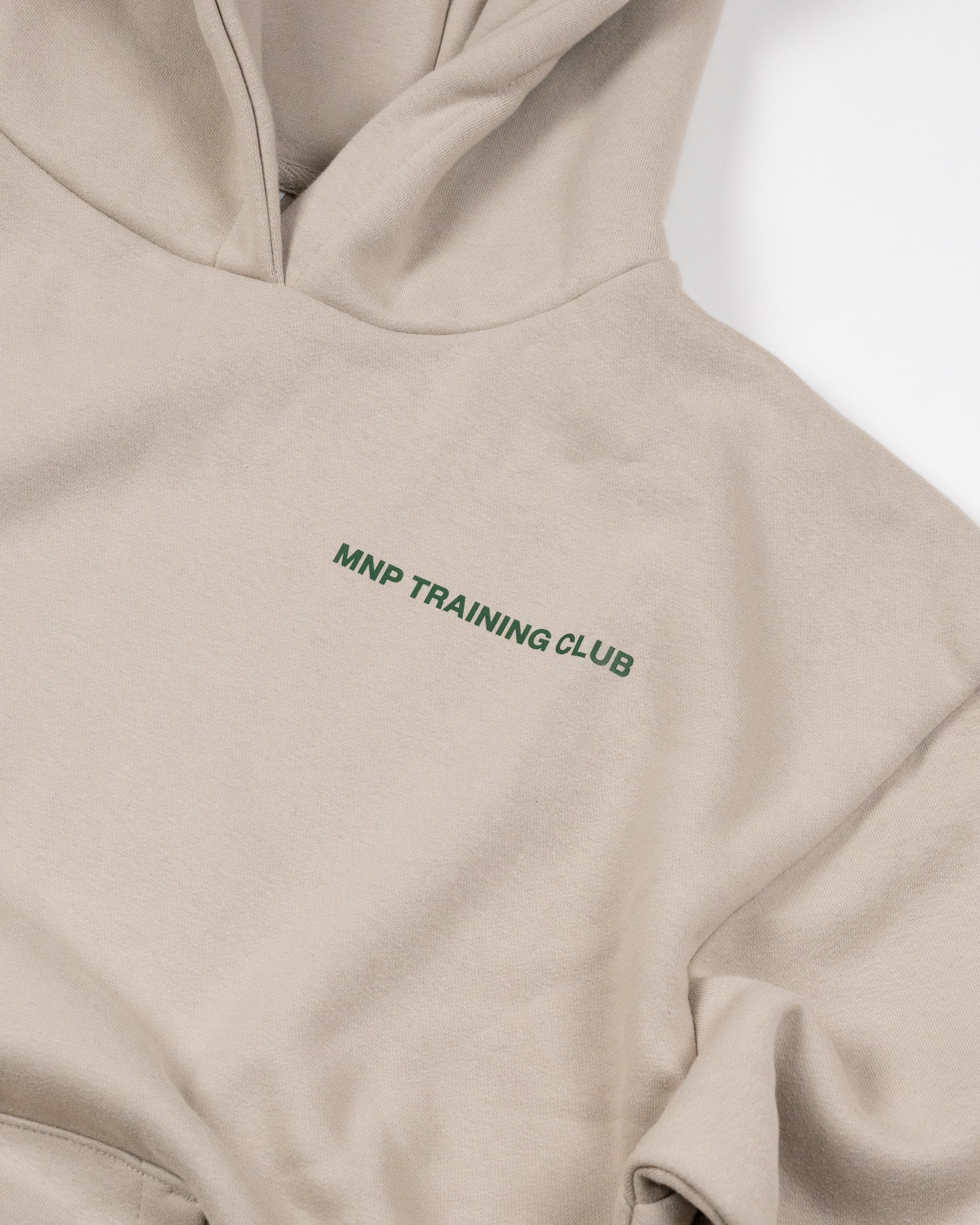 TC Sand/Grøn Hoodie