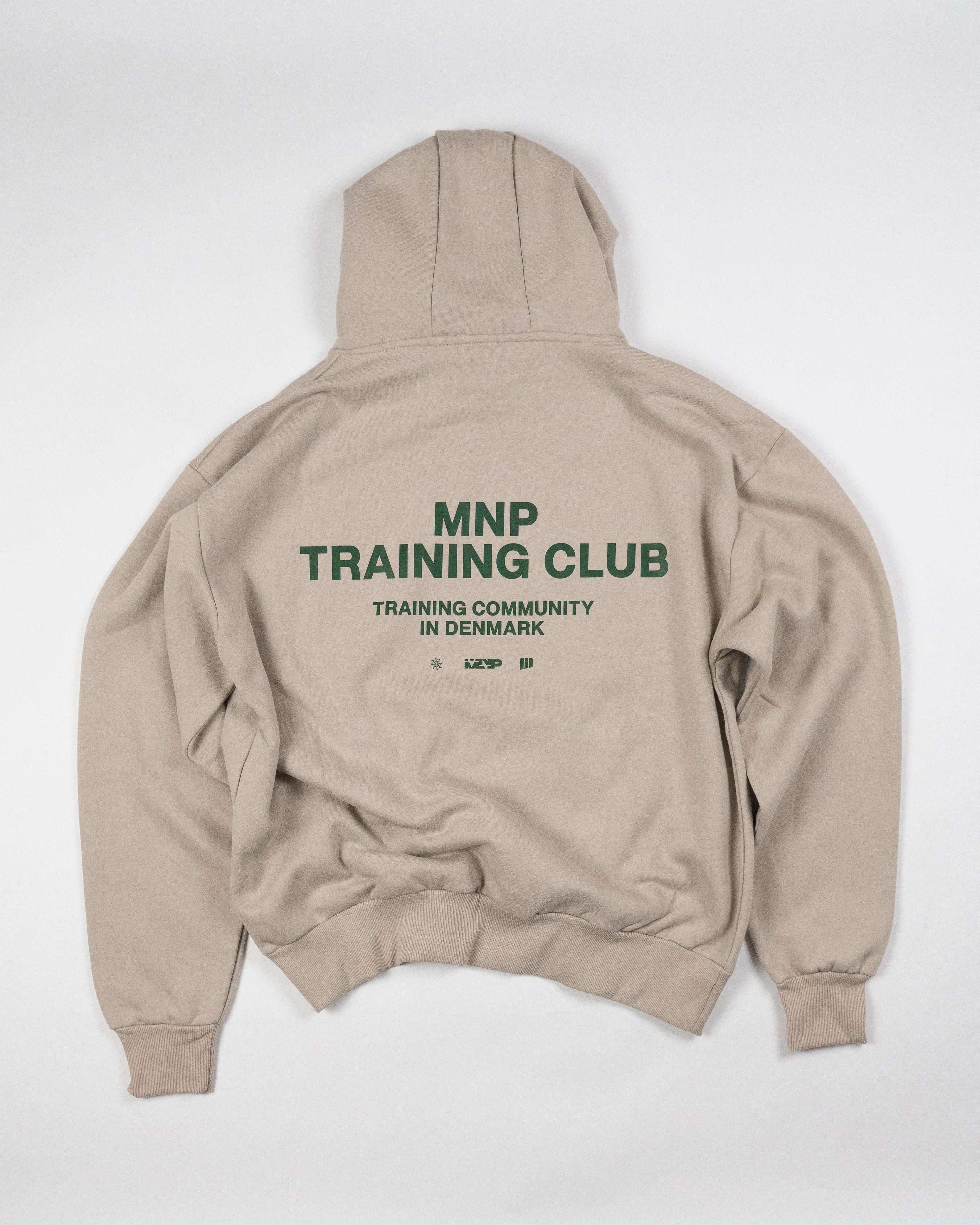 TC Sand/Grøn Hoodie