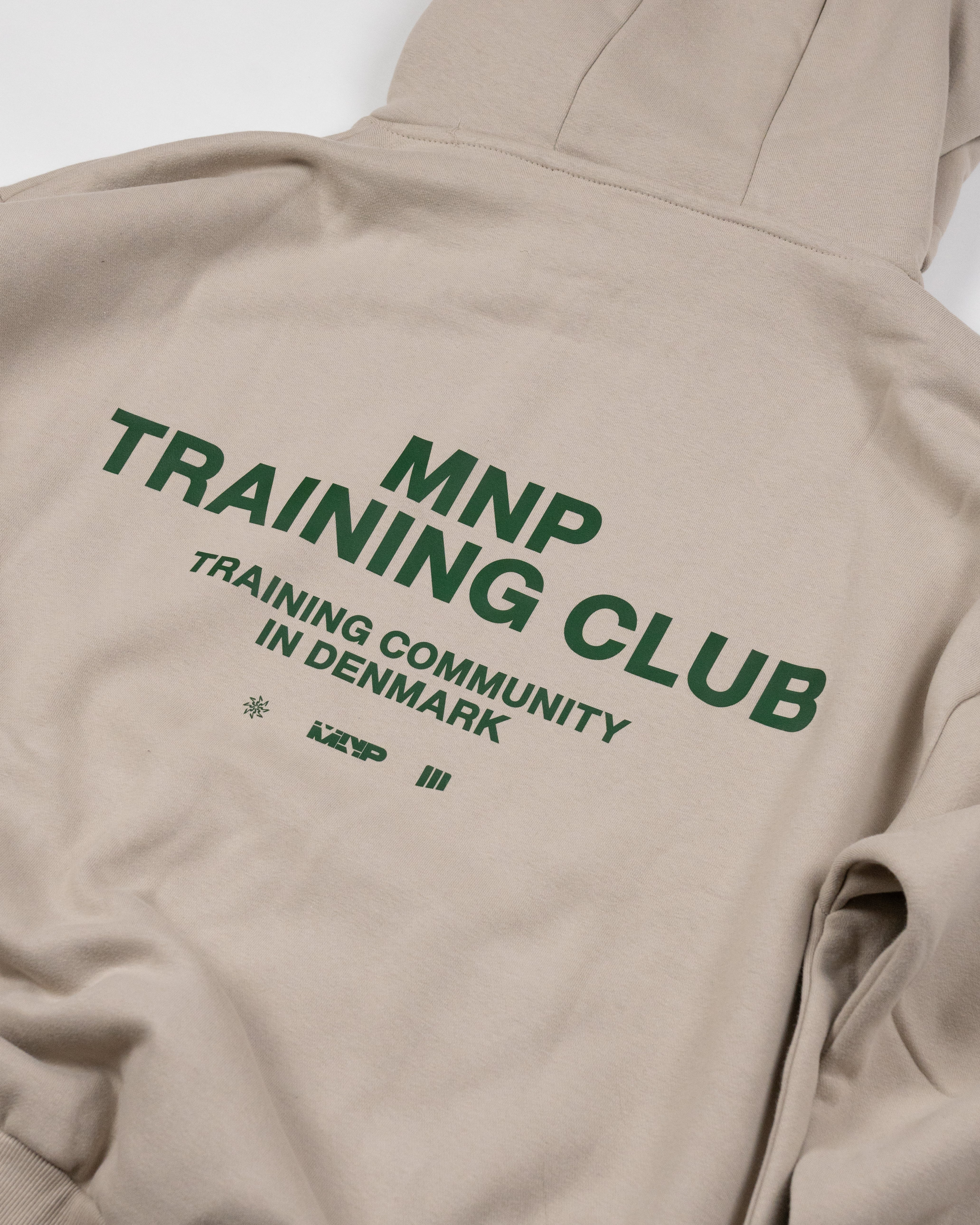TC Sand/Grøn Hoodie