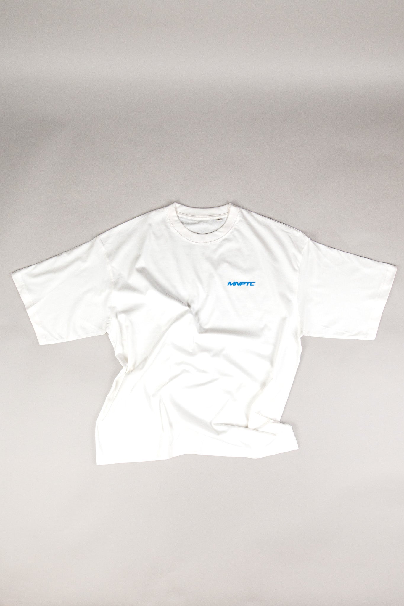 TC MNPTC Halftone Hvid/Blå Box Fit Tee