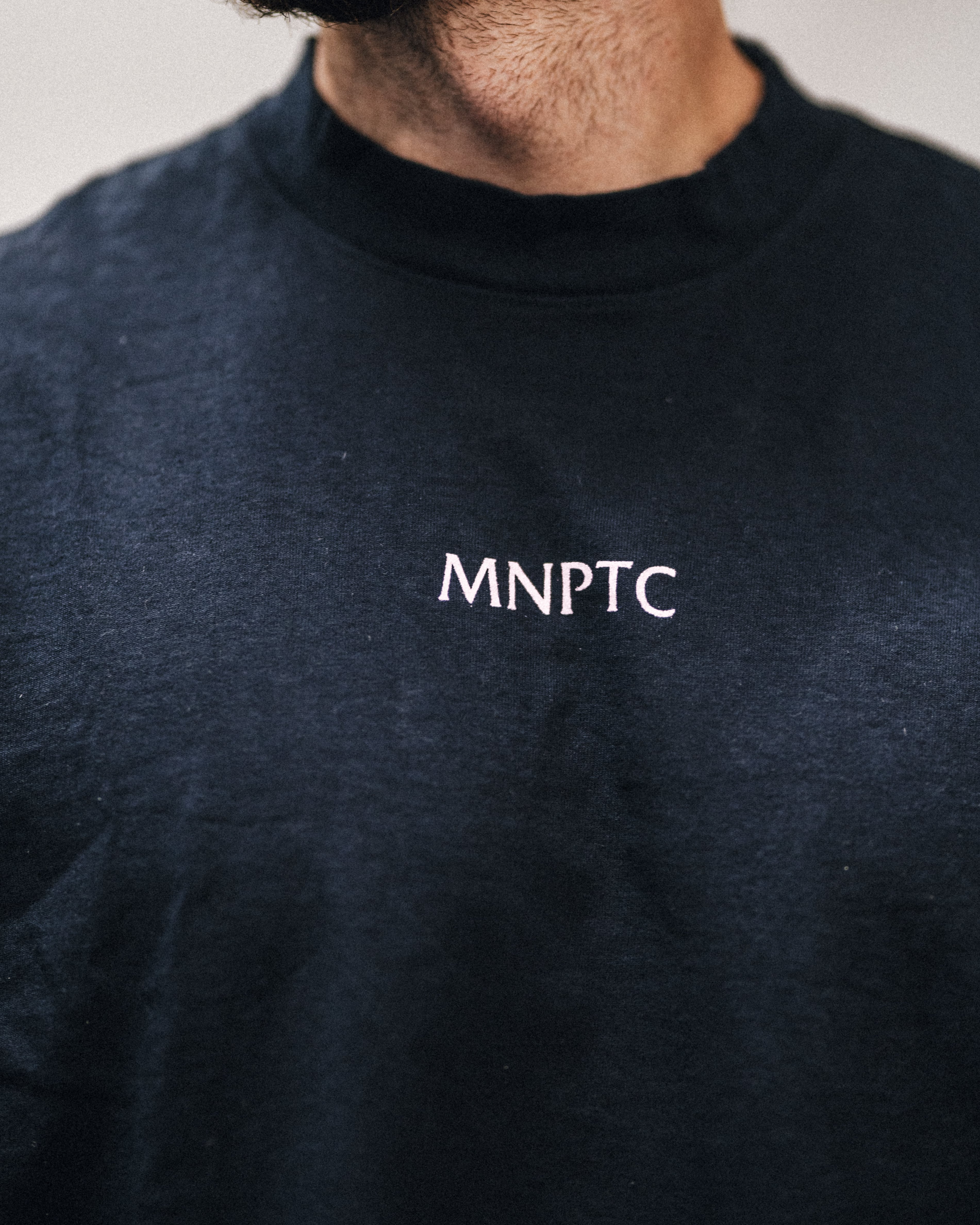 front logo mnp training club oversize tee actual training training club