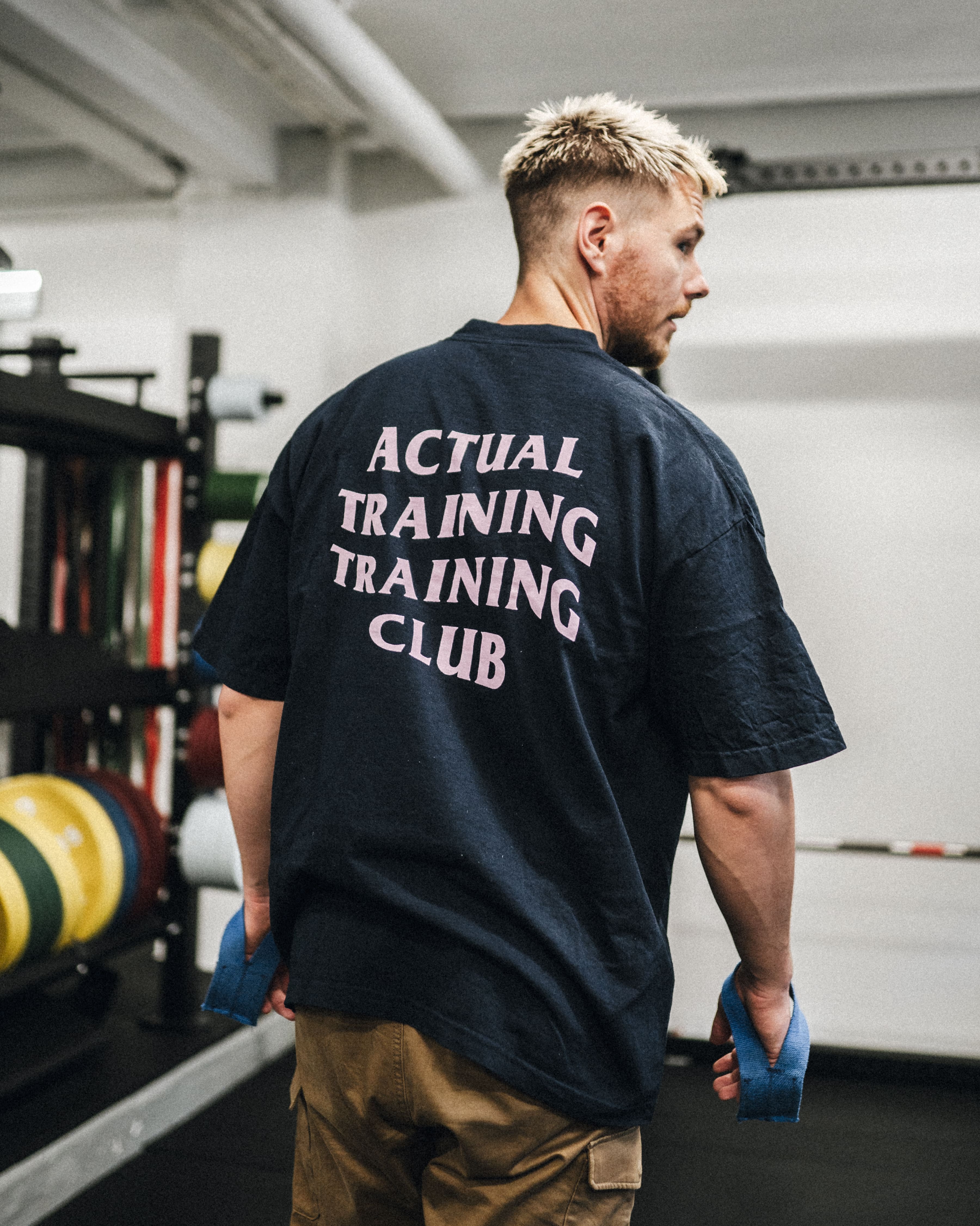 mnp training club oversize tee actual training training club