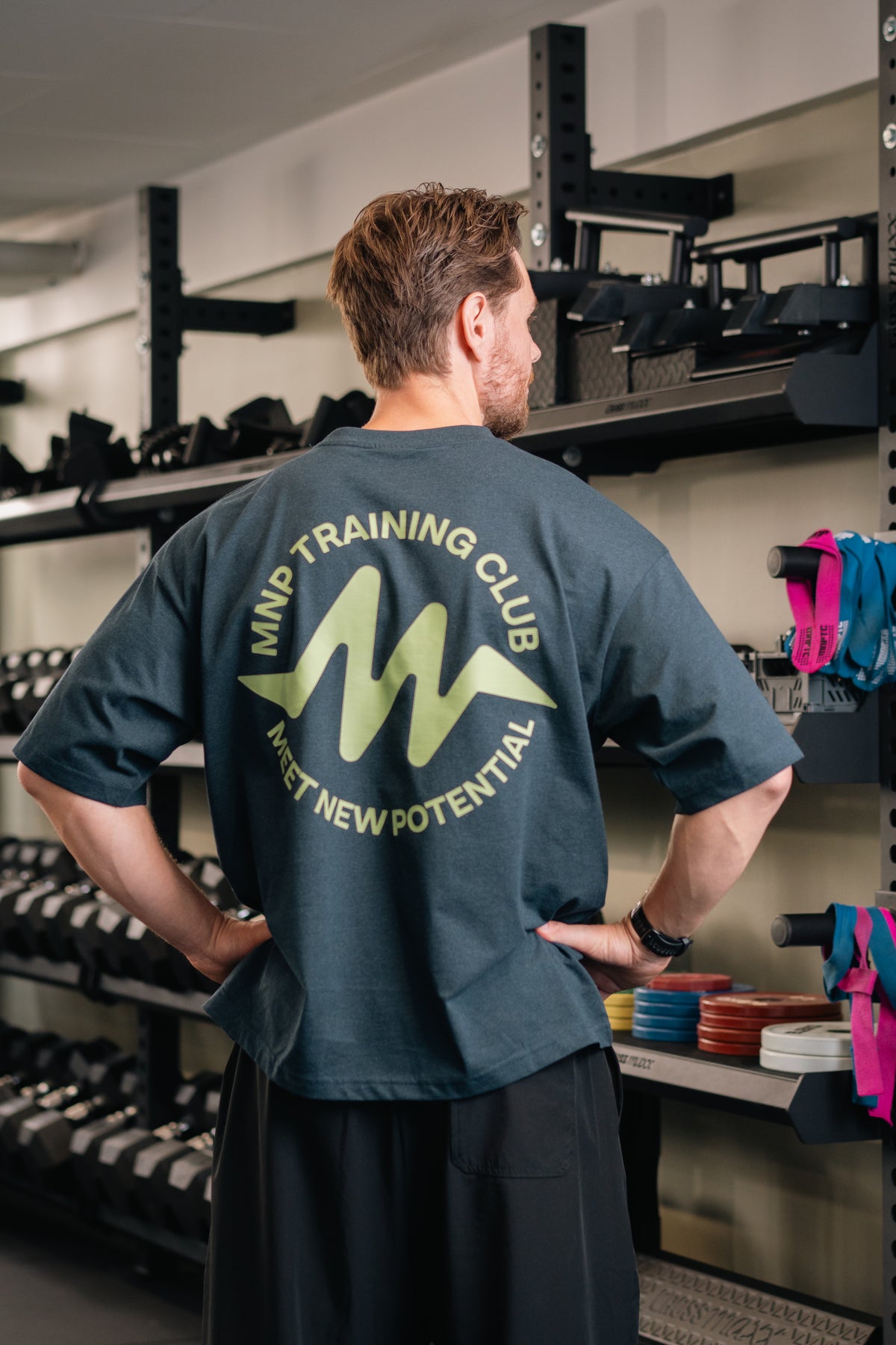 MNP Training Club Box Tee – Navy