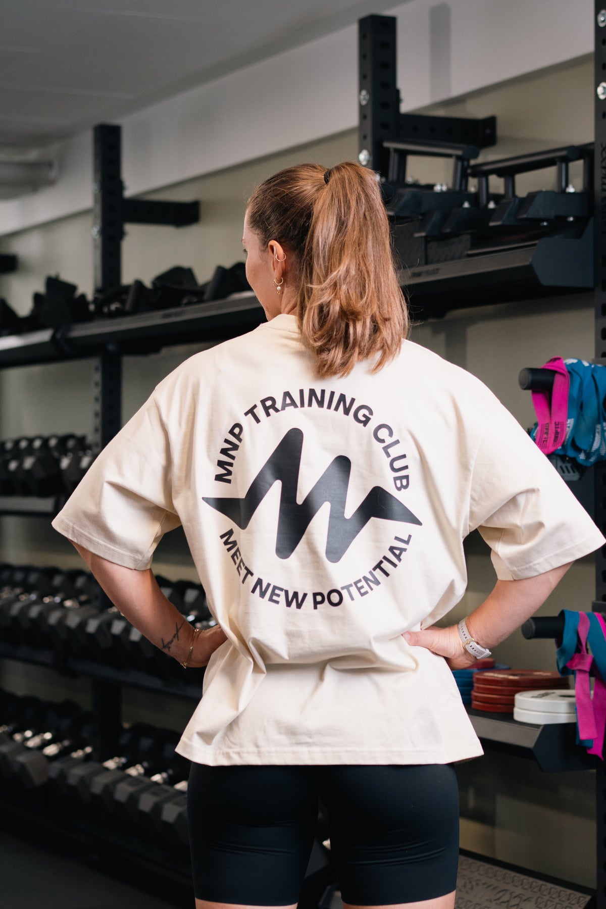 MNP Training Club Box Tee – Sand