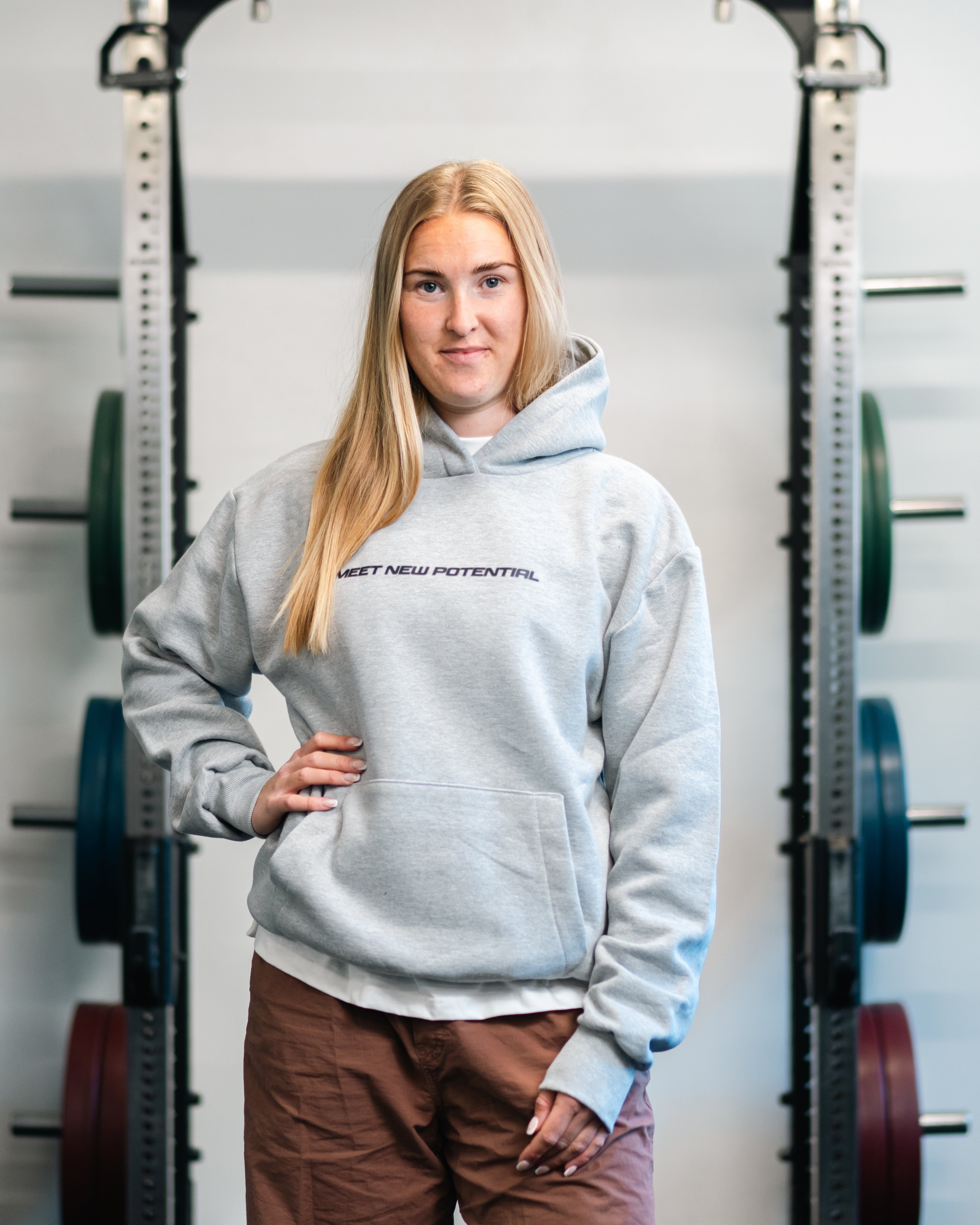 MNPTC Hoodie Grå/Grå