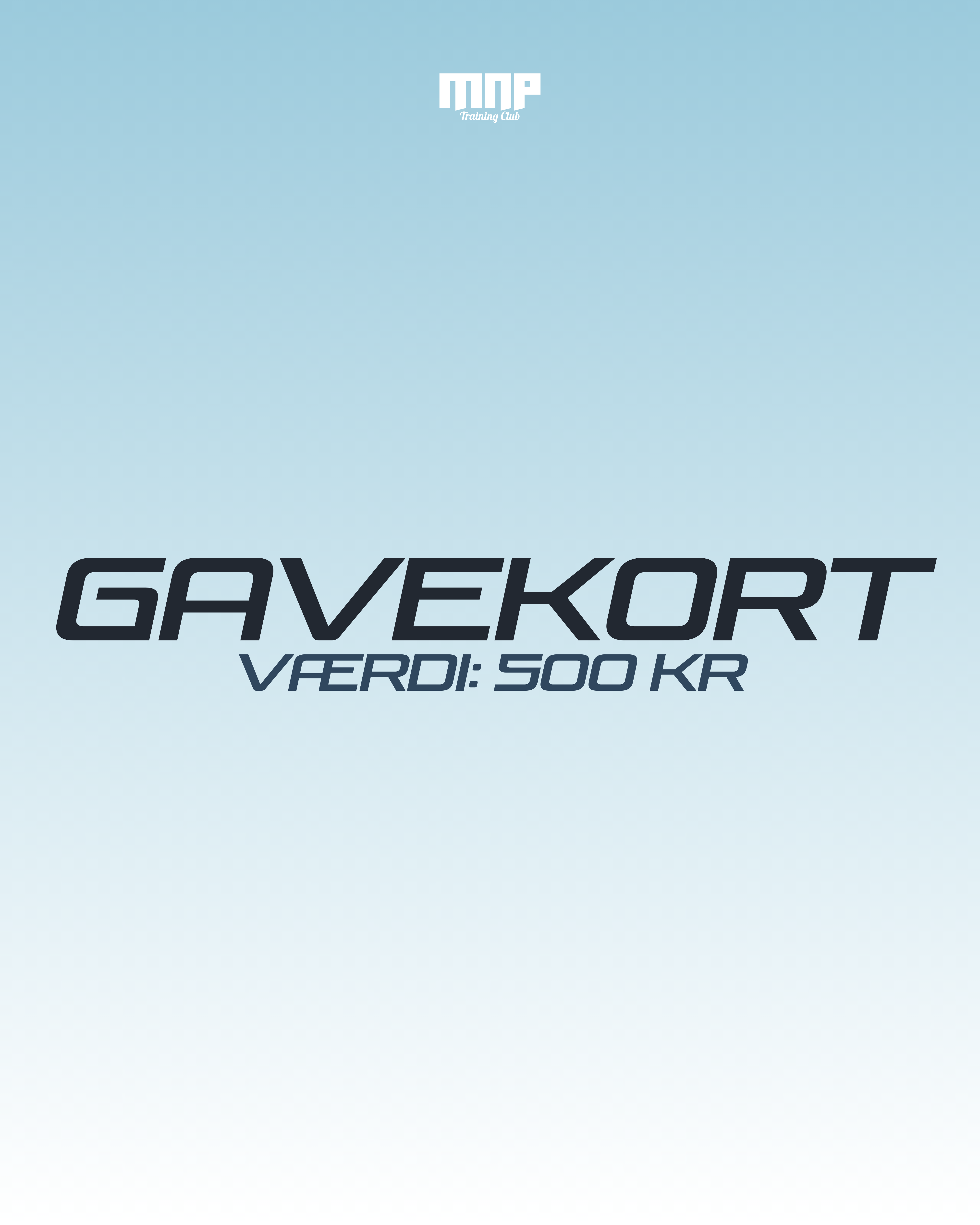 Gavekort til MNP Merchandise Club