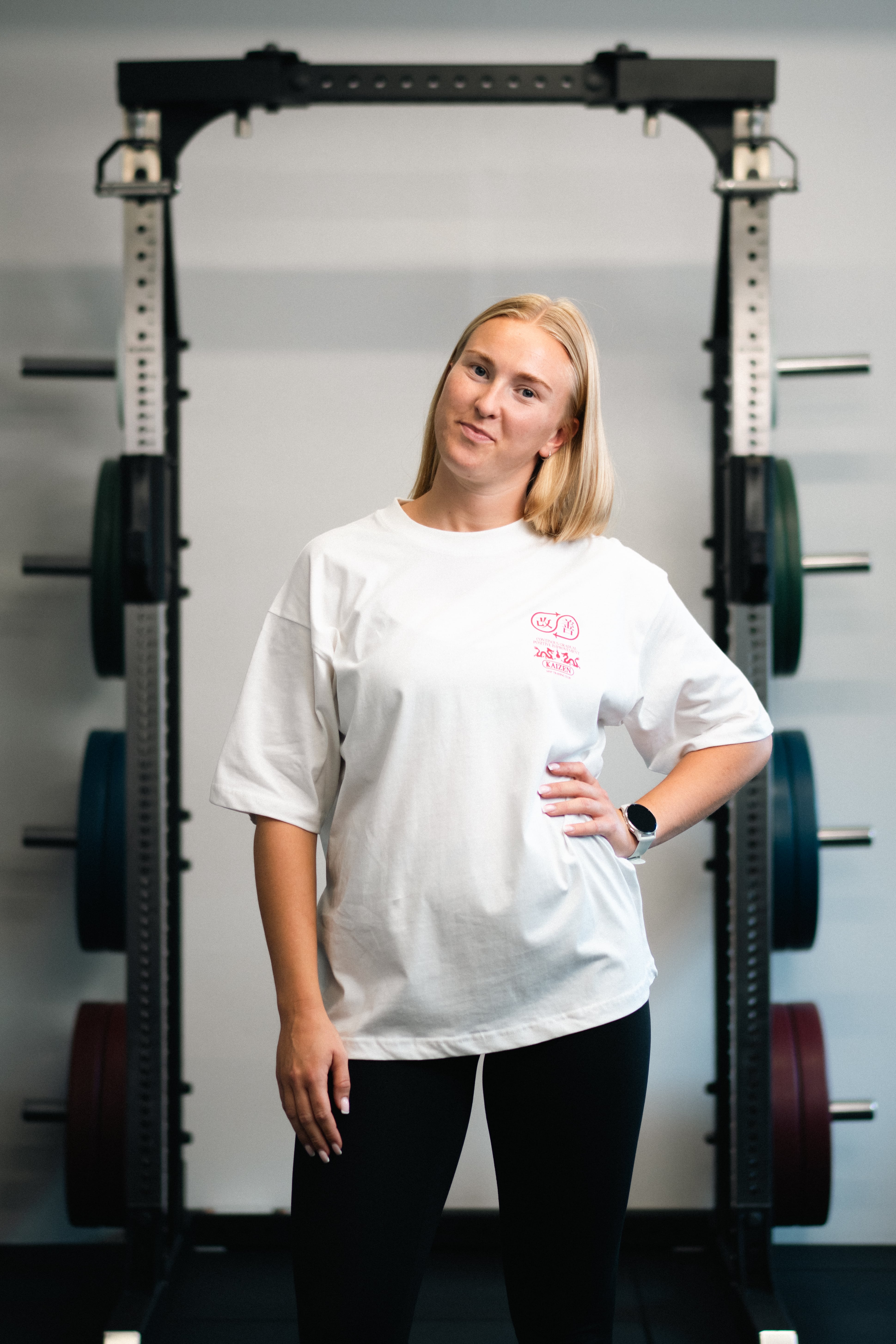 MNPTC Kaizen Hvid/Rød Box Fit Tee