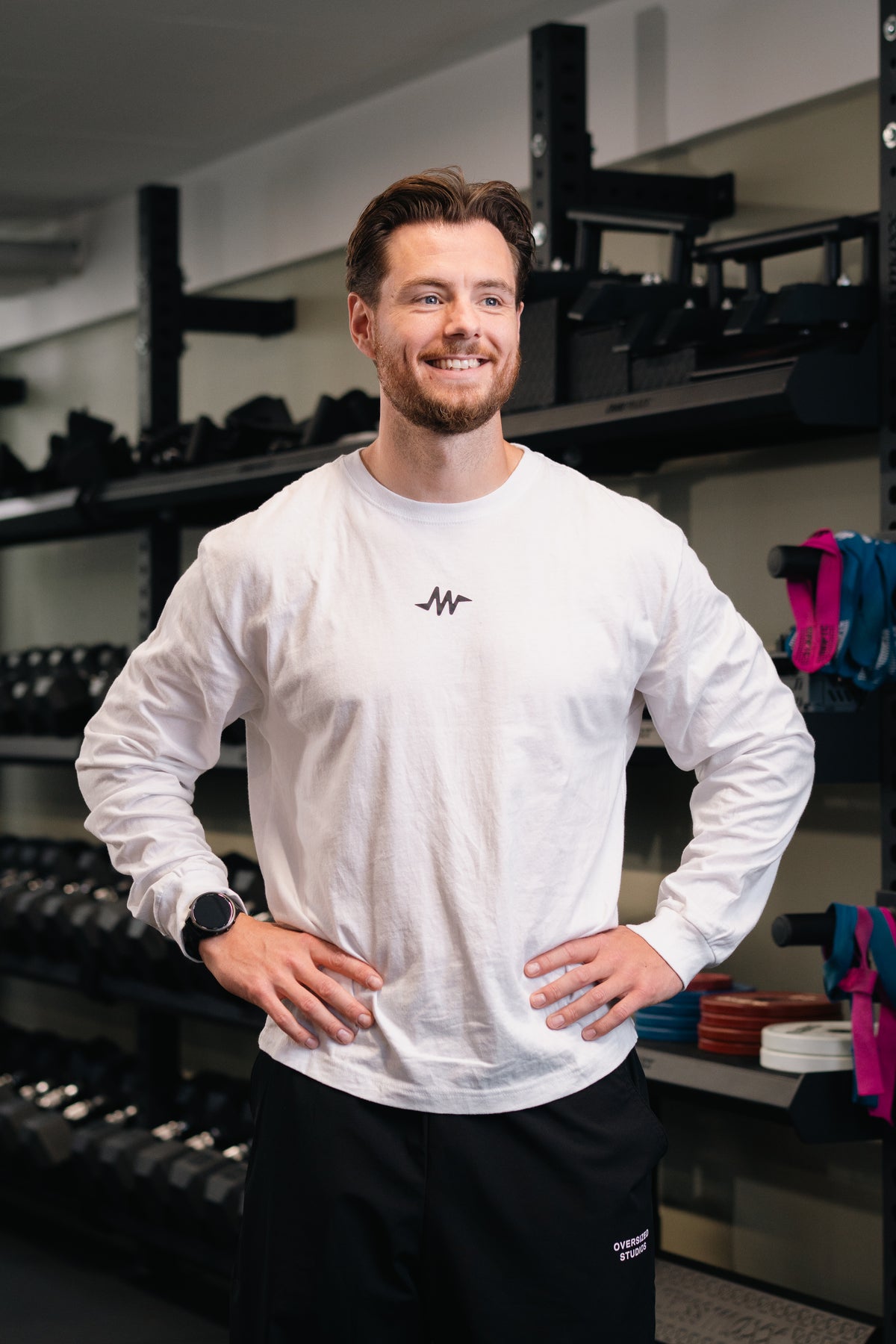 MNP Training Club Longsleeve – White