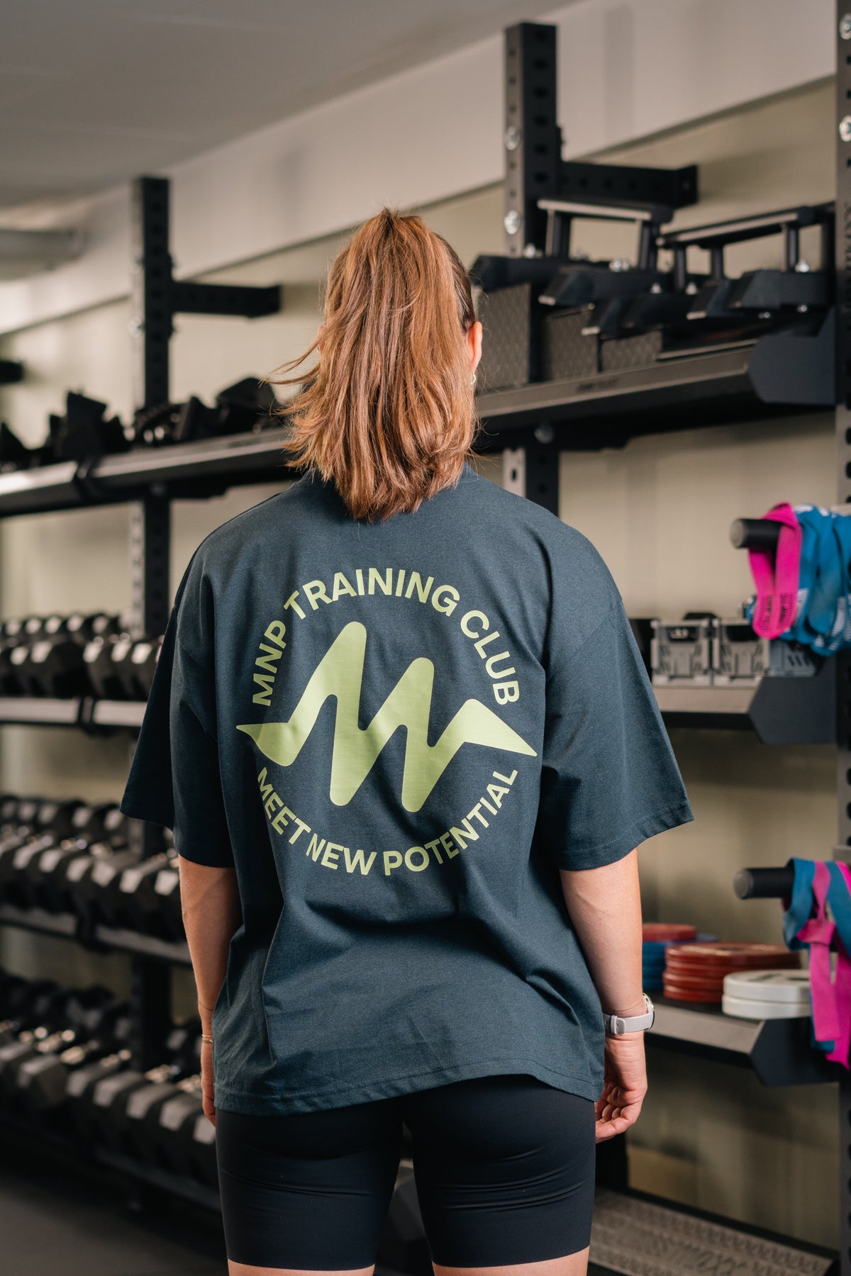 MNP Training Club Box Tee – Navy
