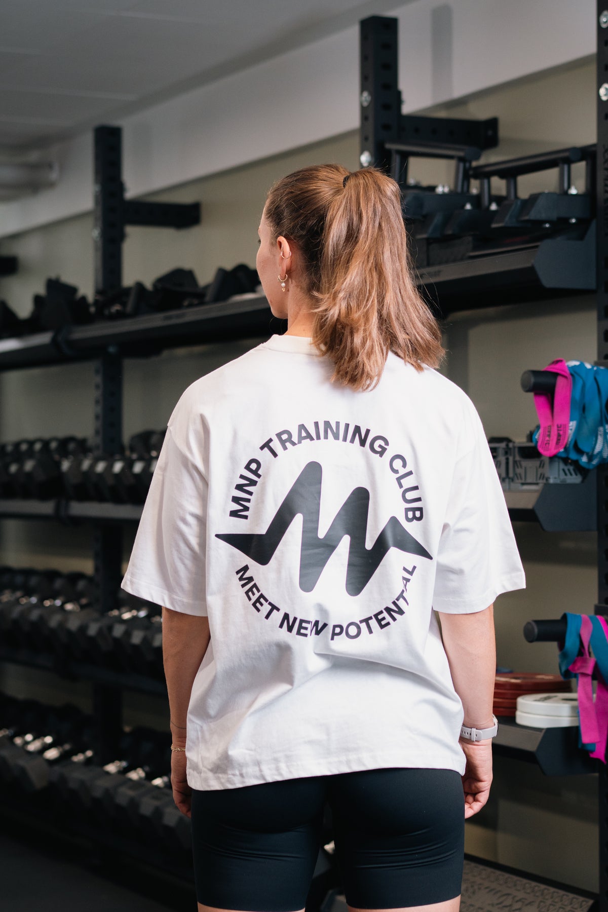 MNP Training Club Box Tee – White